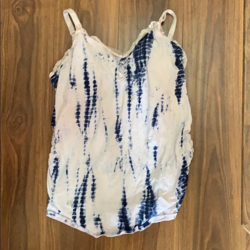 Nursing tank top